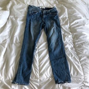 Flying monkey skinny jeans